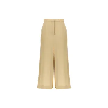 Lanvin High Waist Slit Maxi Skirt
