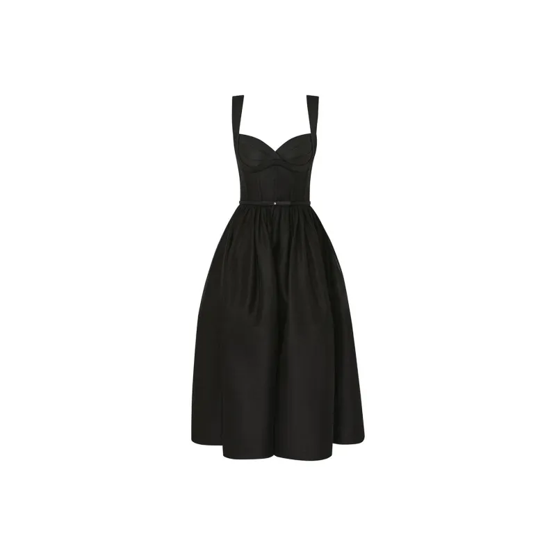 Zimmermann SS25 Slip Dresses Women's Black-0