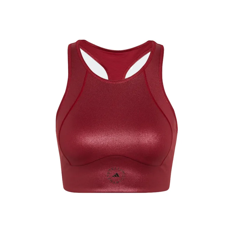 Adidas Sleeveless Sports Shirts Women's Christ Red-0