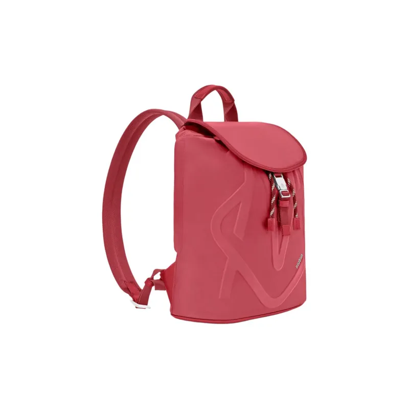 RIMOWA Recycled Nylon With Leather Backpack Trumpets Women's Garnet Red-1