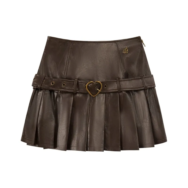 UNIFREE Pleated A-Line Skirt Skirt Women's-5