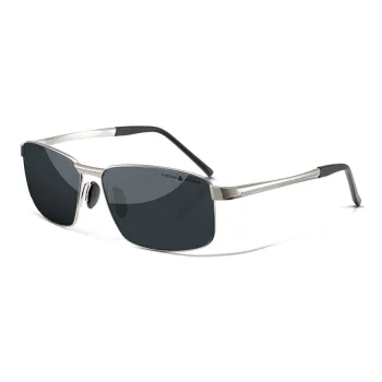 VIRDEN AERMAN Titanium Alloy Square Sunglasses Men's