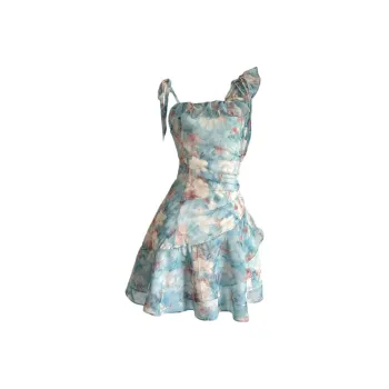 Aghr Slip Dress Women's Light Green