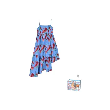BRASS SCOUT Slip Dresses Women's Blue Shopping Bag Included