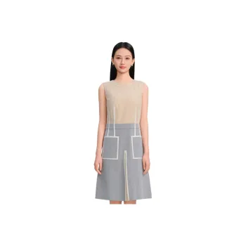 Blood Glitter Sleeveless Dress Women's Gray