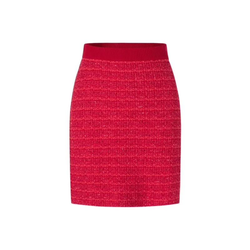 JZ. ANNAKRO Casual Short Skirts Women's Red-0