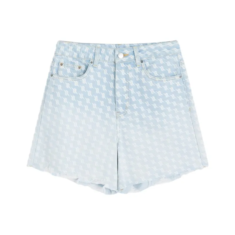 Broadcast Denim Shorts Women's Light Denim Blue-0