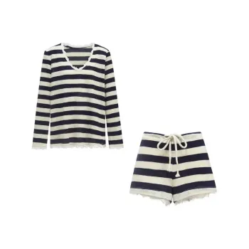 BEAUTIFUL CONFESSION Casual Suit Women's Navy Blue