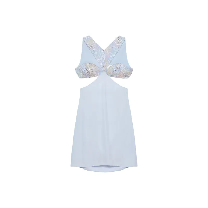 Givenchy SS25 Sleeveless Dress Women's Blue-0