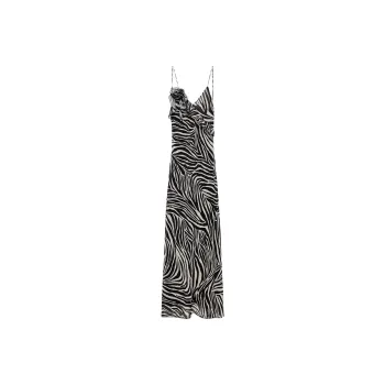 ZARA Slip Dresses Women's White