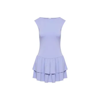 ARITZIA Wilfred Bloomsbury Dress Sleeveless Dress Women's Soft Iris