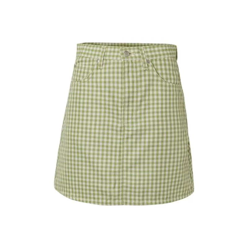 Lee Casual Short Skirts Women's Green-0