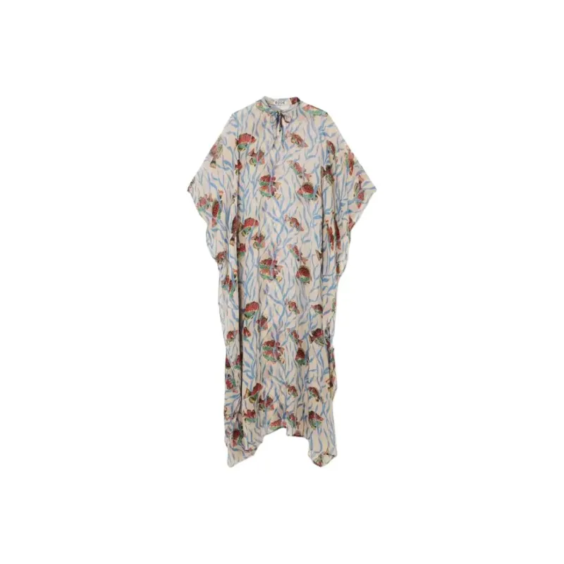 BODE Long Sleeved Dress Women's Multicolor-0
