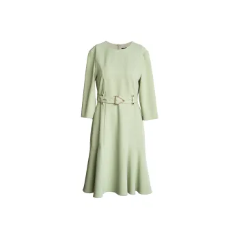 ROEYSHOUSE Long-Sleeved Dresses Women's Light Green