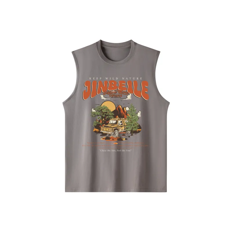 JINBEILE Tank Tops Unisex-8