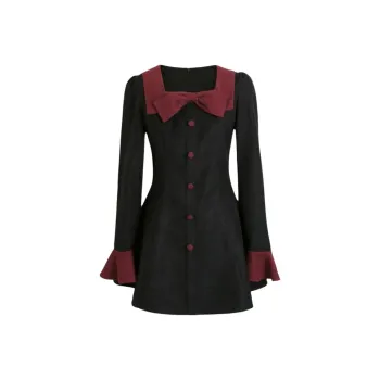 JOSR Long Sleeved Dress Women's Black