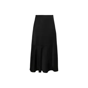 JIL SANDER High Waist Panelled Midi Skirt