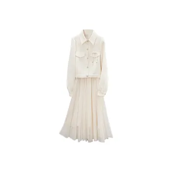 A paradise for awakening Two Piece Skirt Sets Women's