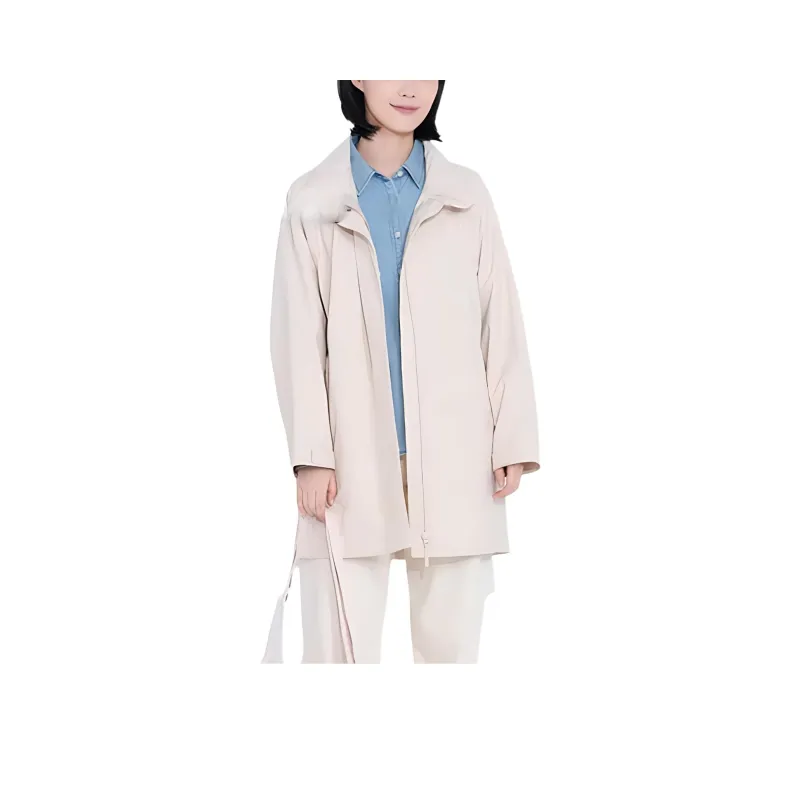 UNIQLO Coat Women's Light Beige-0
