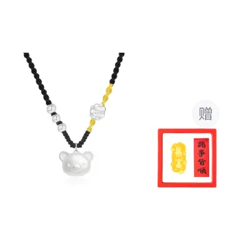 Chongqing Gold Store S999 Fine Silver Necklaces Unisex