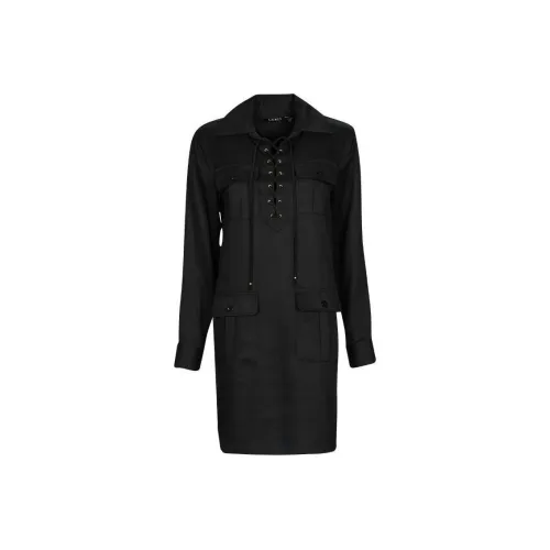 Sportscraft Crowe Polo Long-Sleeved Dresses Women's Black