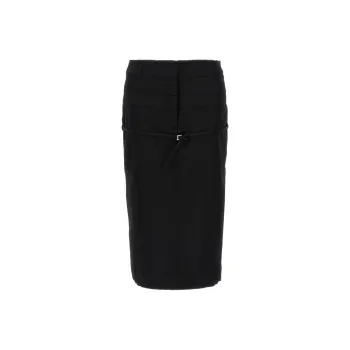 Jacquemus Casual Long Skirts Women's Black