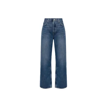 AGOLDE Mid Rise Wide Leg Jeans