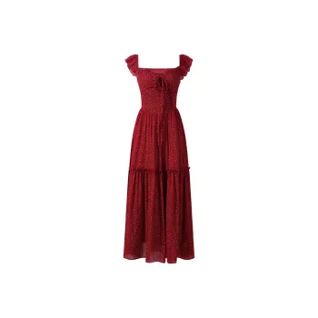 SKYA Slip Dresses Women's Red