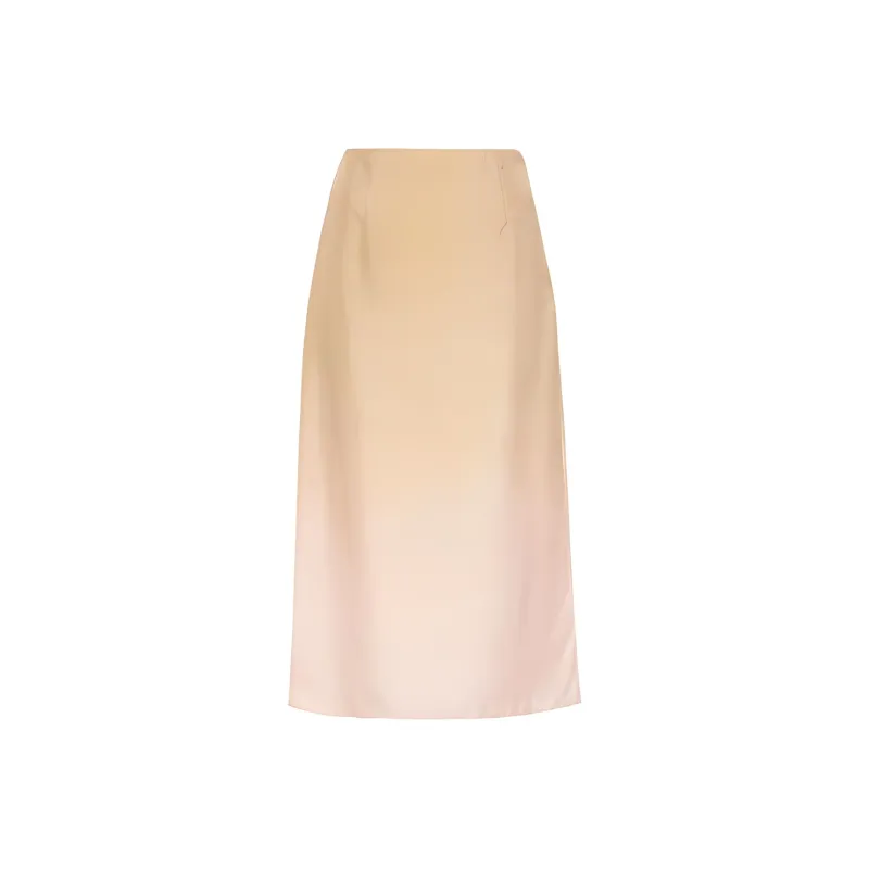 PRADA Tie Dyed Midi Skirt-0