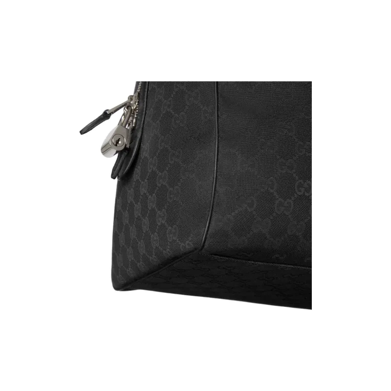 GUCCI GG Canvas Travel Bag Men's Black-5