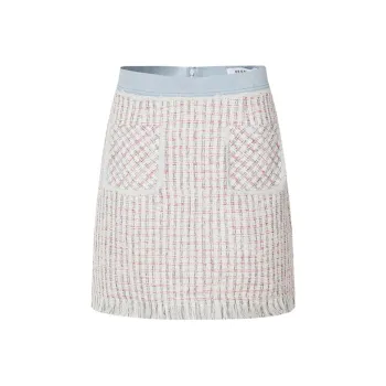 DEGAIA Casual Short Skirts Women's Pink