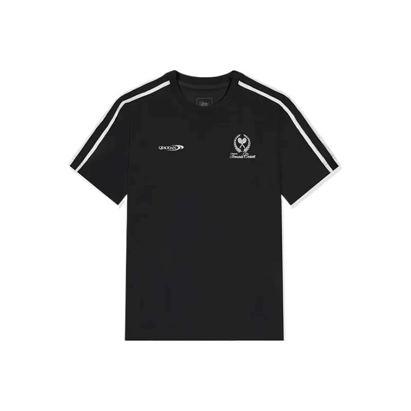 QIAODAN Sports Life Collection T Shirt Women's Black-0