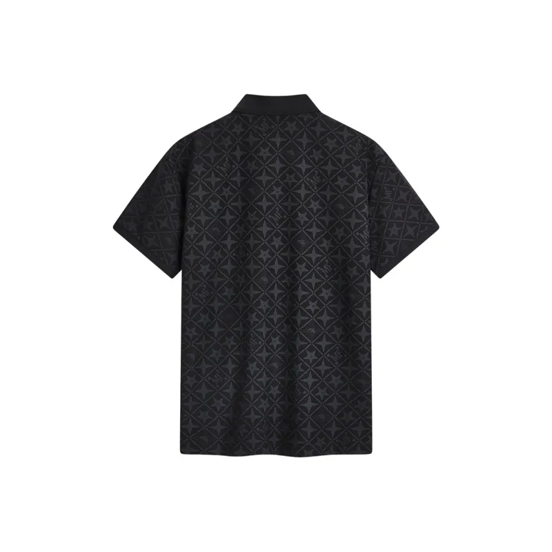 FAIRWHALE Polo Shirts Unisex 001 Black-1