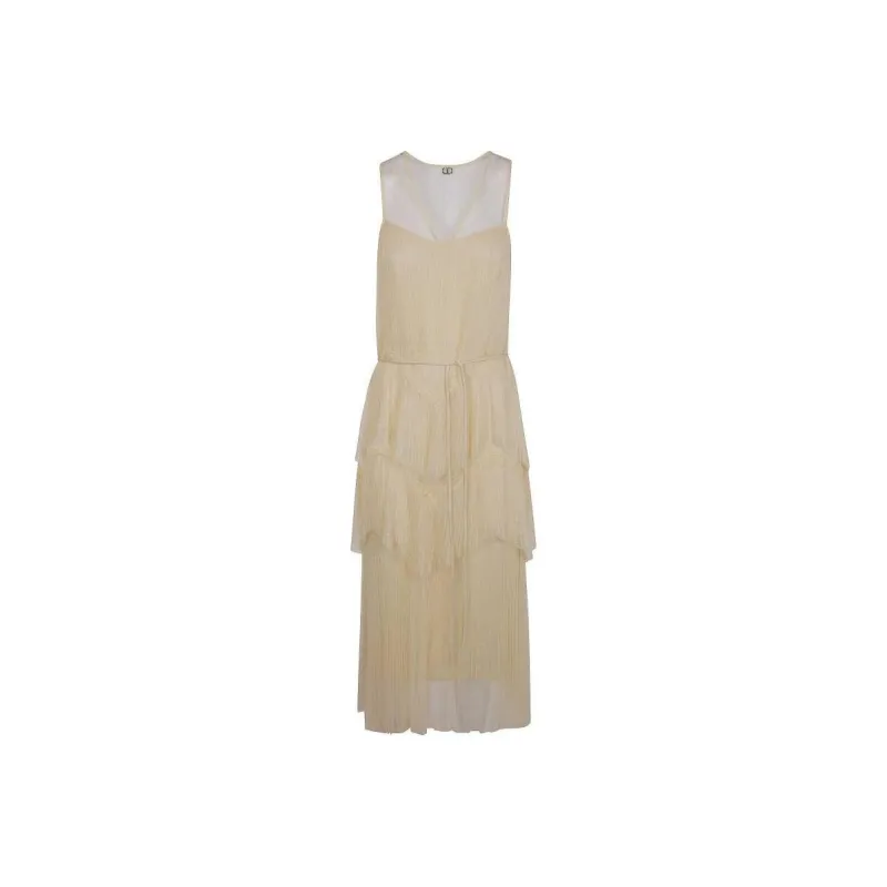 Twinset Colourblock Midi Dress-0