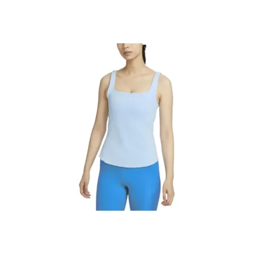 Nike Sleeveless Sports Shirts Women's Light Blue