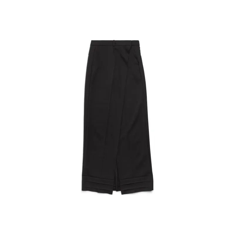 Balenciaga Split Centre Maxi Skirt-0