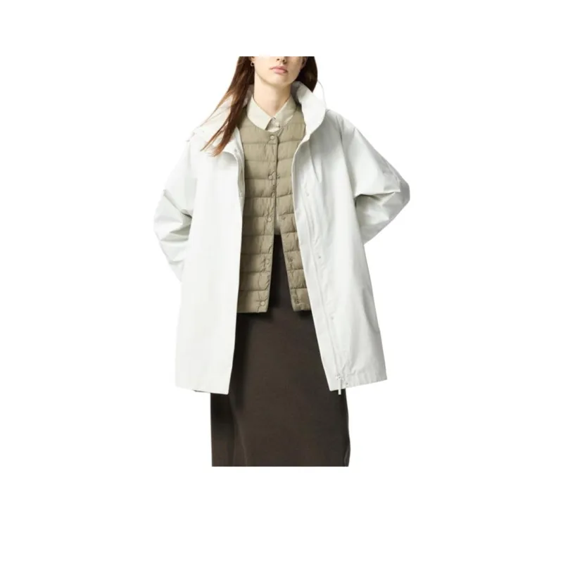 UNIQLO Coats Women's Ivory-0