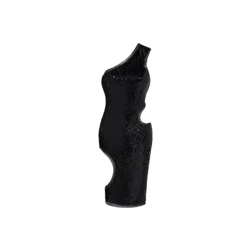 Khy x SIA ARNIKA FW24 Sequin Cutout Dress Sleeveless Dress Women's Black