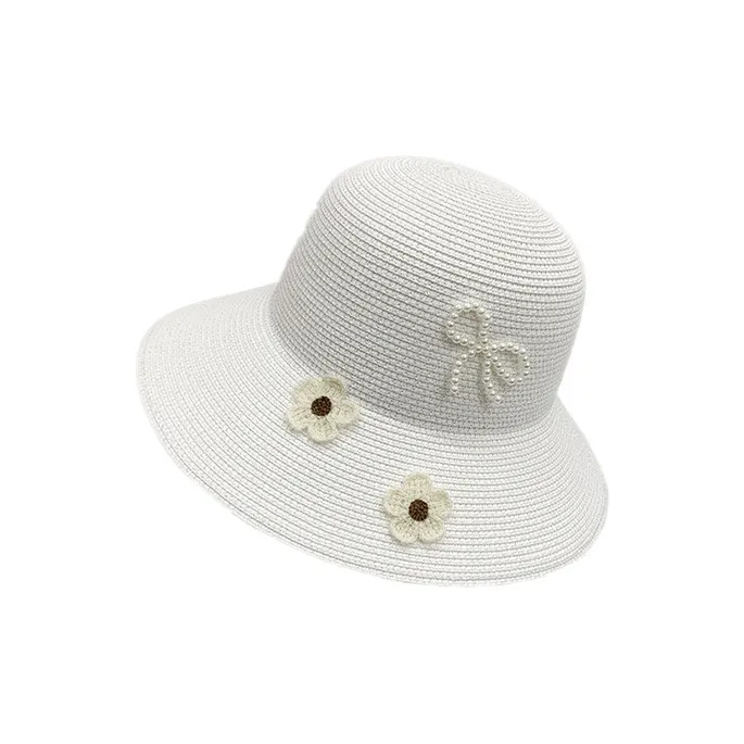 JKEM Paper Reed Sun Protection Hats Women's-5