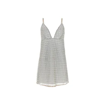 Rotate SS25 Slip Dress Women's Beige