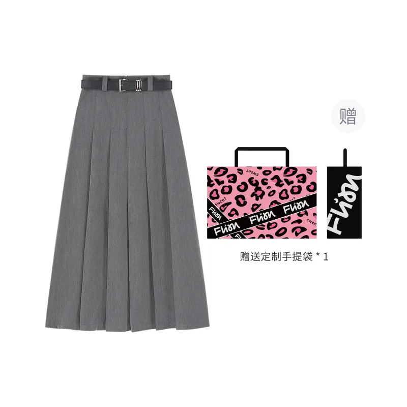 FLIM Casual Long Skirts Women's-7