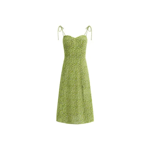 KYKW Slip Dresses Women's Green