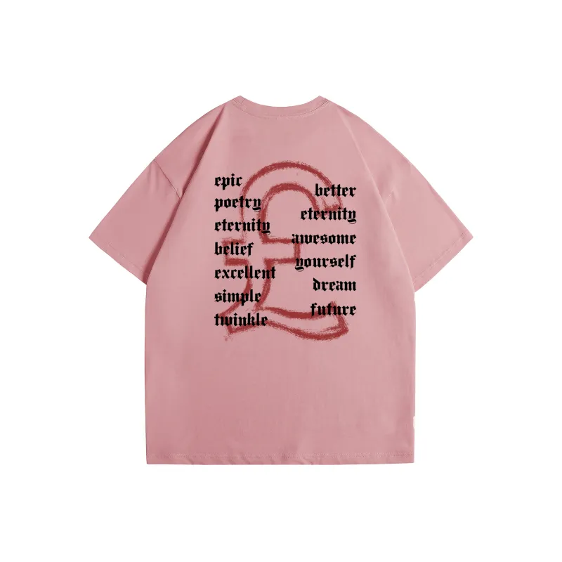 EPIC POETRY Short Sleeved T Shirts Unisex-21