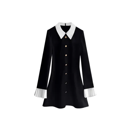 JOSR Long Sleeved Dress Women's Black