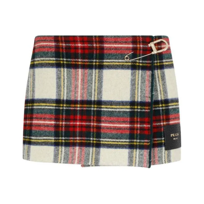 PRADA Casual Short Skirts Women's Multicolor-0