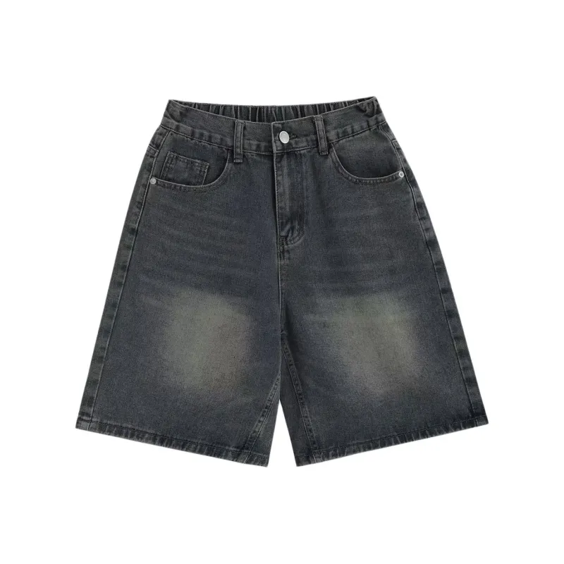 TONYBEAR Denim Shorts Men Blue-0