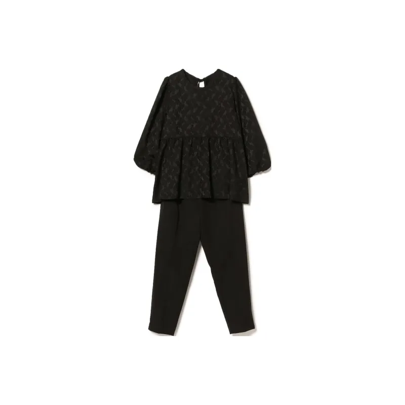 Beams Casual Suit Women's Black-0