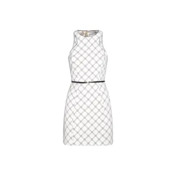 Elisabetta Franchi Diamond Printed Dress