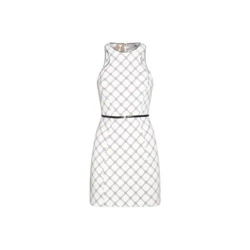 Elisabetta Franchi Diamond Printed Dress