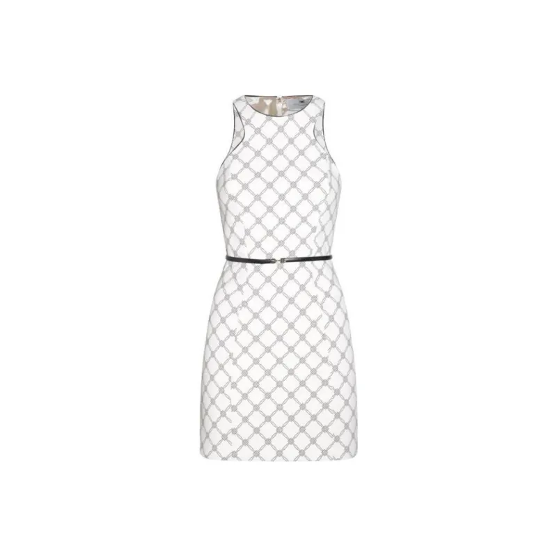 Elisabetta Franchi Diamond Printed Dress-0